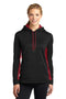 Sweatshirts/Fleece Sport-Tek Ladies Sport-Wick Fleece  Colorblock Hooded Pullover. LST235 Sport-Tek