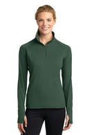 Sweatshirts/fleece Sport-Tek Ladies Sport-Wick Stretch 1/2-Zip Pullover. LST850 Sport-Tek