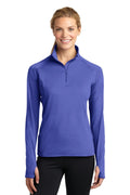 Sweatshirts/fleece Sport-Tek Ladies Sport-Wick Stretch 1/2-Zip Pullover. LST850 Sport-Tek