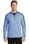Sweatshirts/Fleece Sport-Tek PosiCharge Electric Heather Colorblock 1/4-Zip Pullover. ST397 Sport-Tek