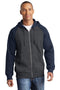 Sweatshirts/Fleece Sport-Tek Raglan Colorblock Full-Zip Hooded Fleece  Jacket.  ST269 Sport-Tek