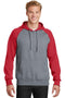 Sweatshirts/Fleece Sport-Tek Raglan Colorblock Pullover Hooded Sweatshirt. ST267 Sport-Tek