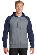 Sweatshirts/Fleece Sport-Tek Raglan Colorblock Pullover Hooded Sweatshirt. ST267 Sport-Tek