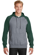 Sweatshirts/Fleece Sport-Tek Raglan Colorblock Pullover Hooded Sweatshirt. ST267 Sport-Tek