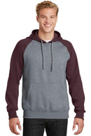 Sweatshirts/Fleece Sport-Tek Raglan Colorblock Pullover Hooded Sweatshirt. ST267 Sport-Tek