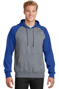 Sweatshirts/Fleece Sport-Tek Raglan Colorblock Pullover Hooded Sweatshirt. ST267 Sport-Tek