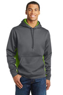 Sweatshirts/Fleece Sport-Tek Sport-Wick CamoHex Fleece  Colorblock Hooded Pullover. ST239 Sport-Tek