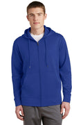 Sweatshirts/Fleece Sport-Tek Sport-Wick Fleece  Full-Zip Hooded Jacket.  ST238 Sport-Tek