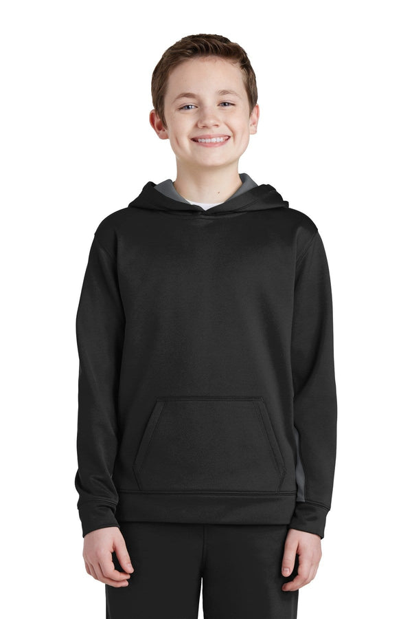Sweatshirts/Fleece Sport-Tek Sport-Wick Hoodies For Boys YST2354114 Sport-Tek