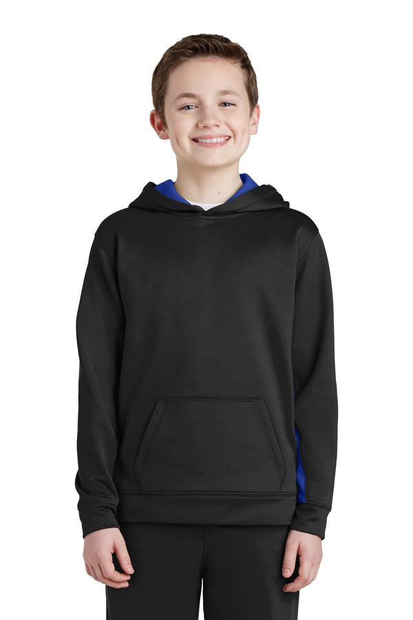 Sweatshirts/Fleece Sport-Tek Sport-Wick Hoodies For Boys YST2354125 Sport-Tek
