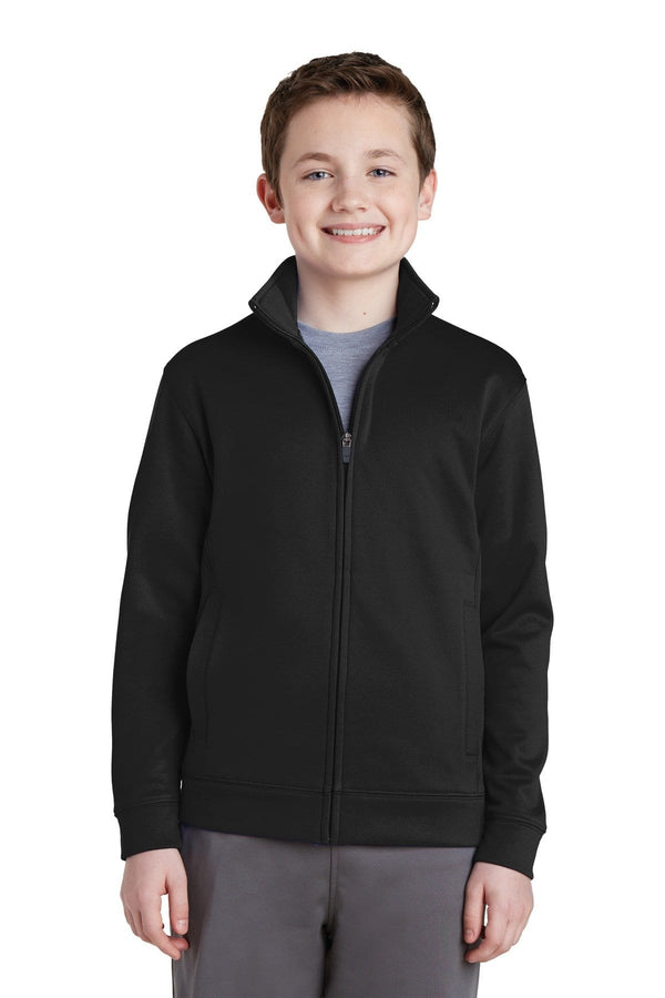 Sweatshirts/Fleece Sport-Tek Sport-Wick Jacket For Boys YST2414464 Sport-Tek