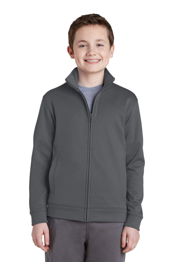 Sweatshirts/Fleece Sport-Tek Sport-Wick Jacket For Boys YST2414472 Sport-Tek