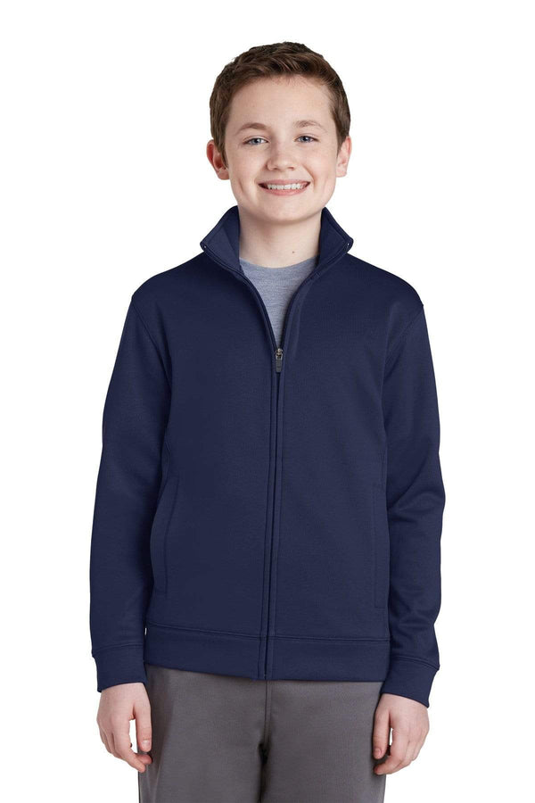 Sweatshirts/Fleece Sport-Tek Sport-Wick Jacket For Boys YST2414494 Sport-Tek