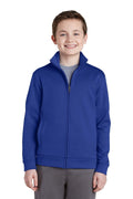 Sweatshirts/Fleece Sport-Tek Sport-Wick Jacket For Boys YST2414502 Sport-Tek