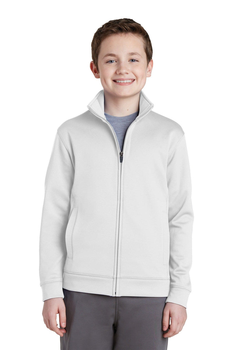 Sweatshirts/Fleece Sport-Tek Sport-Wick Jacket For Boys YST2414511 Sport-Tek