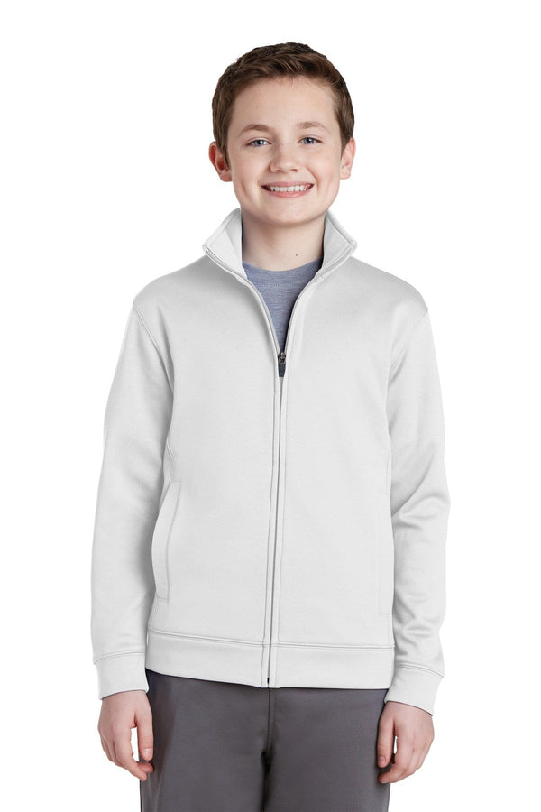 Sweatshirts/Fleece Sport-Tek Sport-Wick Jacket For Boys YST2414513 Sport-Tek