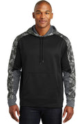 Sweatshirts/Fleece Sport-Tek Sport-Wick Mineral Freeze Fleece  Colorblock Hooded Pullover. ST231 Sport-Tek