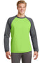 Sweatshirts/Fleece Sport-Tek Sport-Wick Raglan Colorblock Fleece  Crewneck. ST242 Sport-Tek