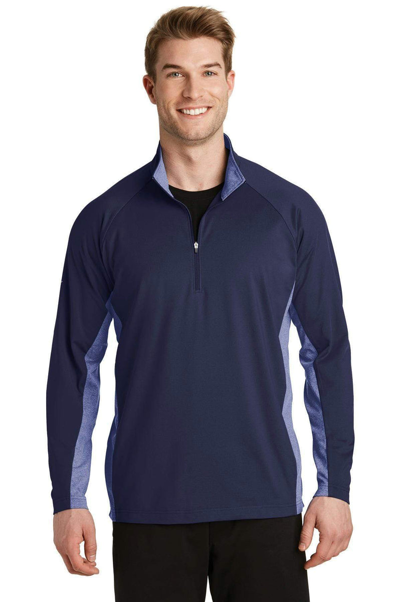 Sweatshirts/Fleece Sport-Tek Sport-Wick Stretch Contrast 1/2-Zip Pullover. ST854 Sport-Tek