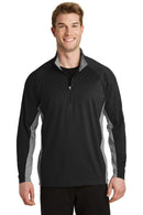 Sweatshirts/Fleece Sport-Tek Sport-Wick Stretch Contrast 1/2-Zip Pullover. ST854 Sport-Tek
