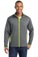 Sweatshirts/fleece Sport-Tek Sport-Wick Stretch Contrast Full-Zip Jacket.  ST853 Sport-Tek