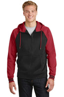 Sweatshirts/Fleece Sport-Tek Sport-Wick Varsity Fleece  Full-Zip Hooded Jacket. ST236 Sport-Tek