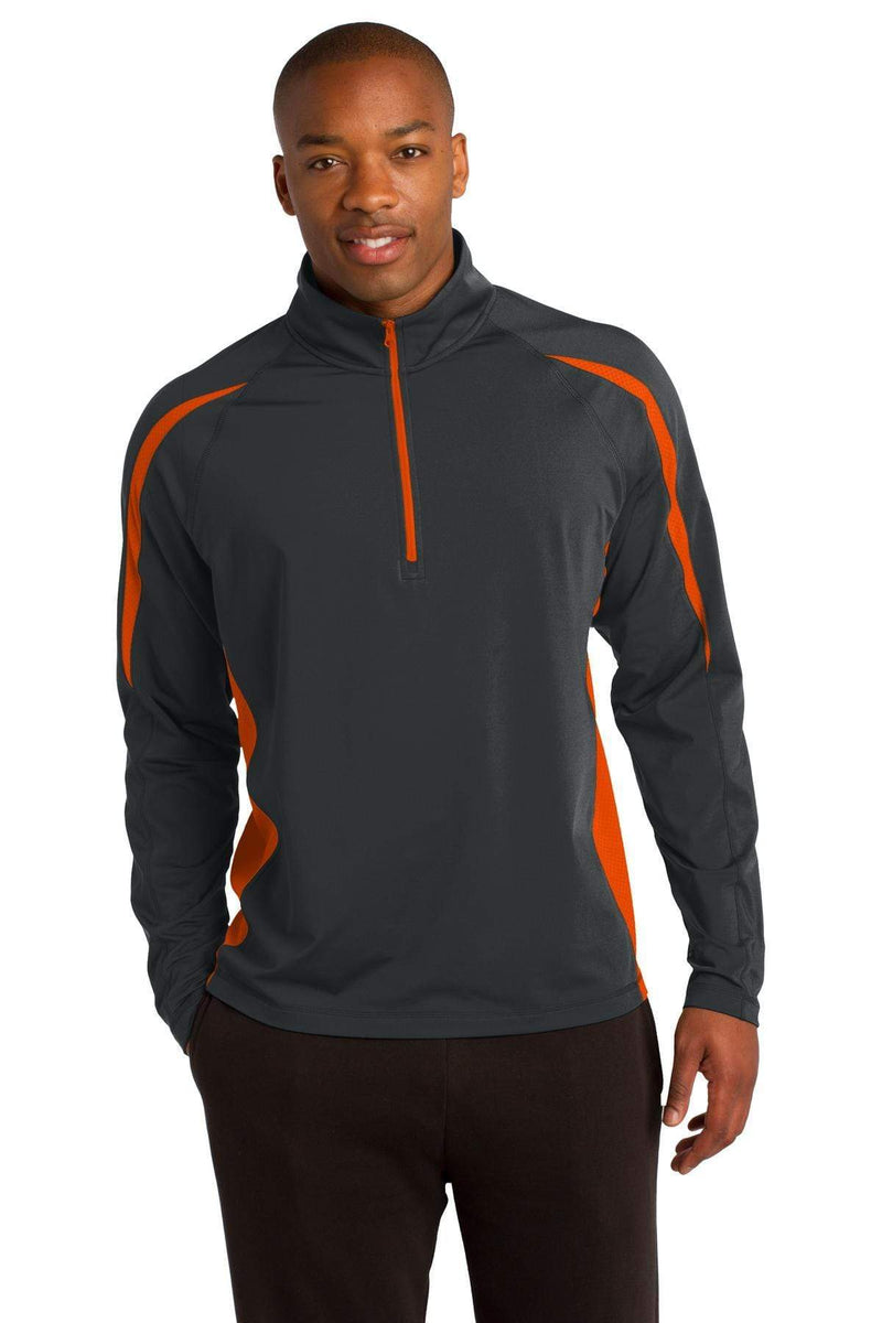 Sweatshirts/Fleece Sport-Tek Stretch Half Zip Sweatshirt ST8510752 Sport-Tek