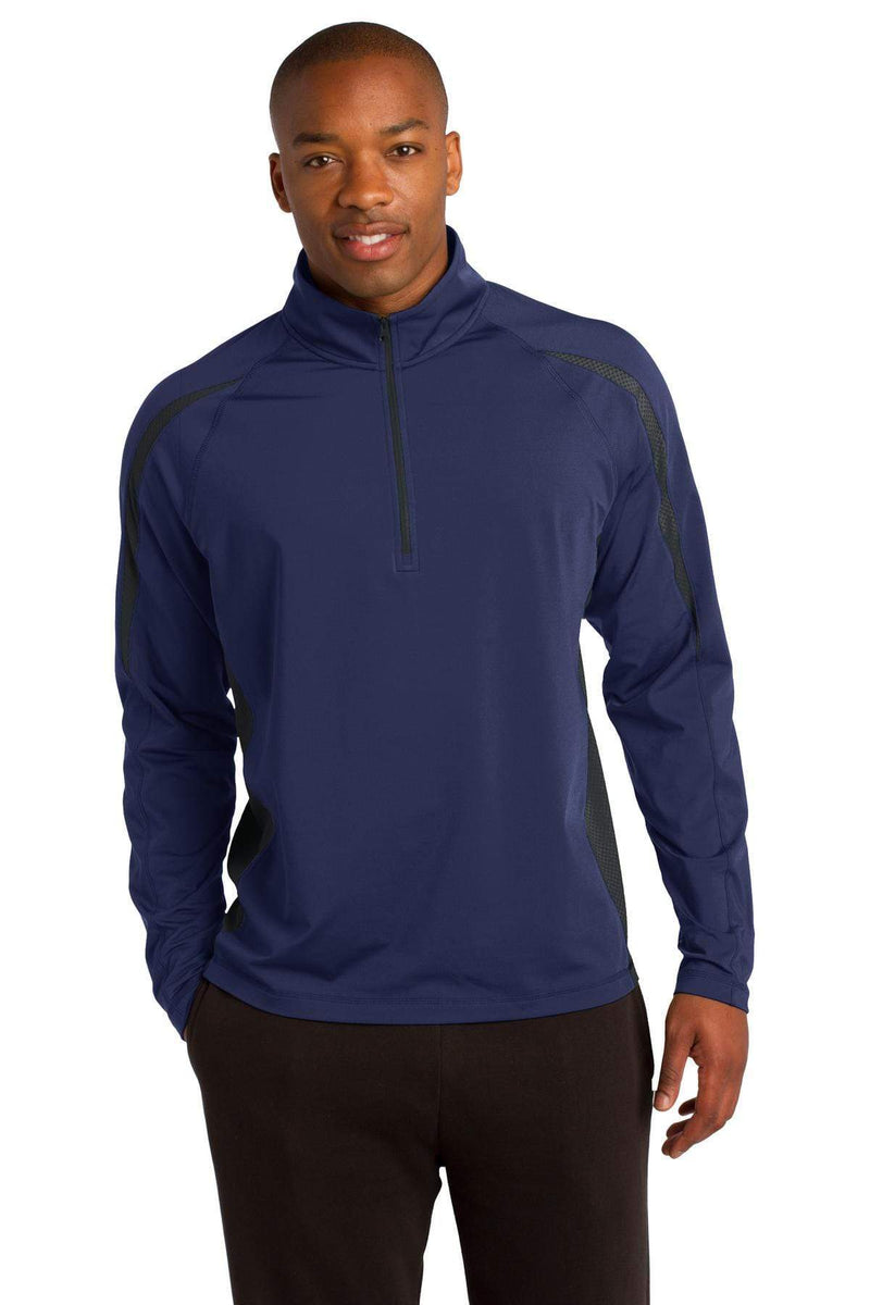 Sweatshirts/Fleece Sport-Tek Stretch Half Zip Sweatshirt ST8510783 Sport-Tek