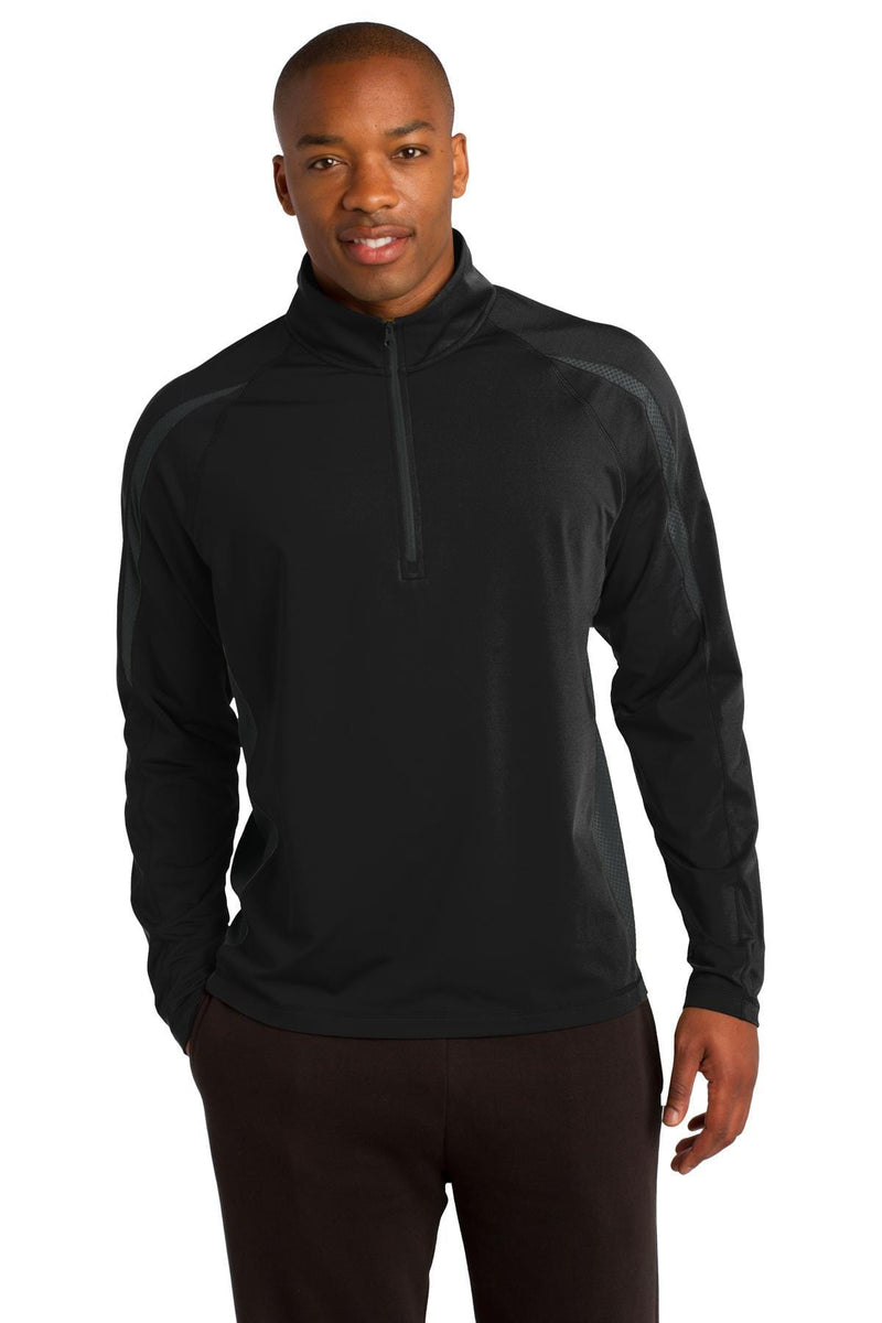 Sweatshirts/Fleece Sport-Tek Stretch Half Zip Sweatshirt ST8511014 Sport-Tek