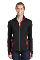 Sweatshirts/Fleece Sport-Tek Stretch Track Jacket LST85322301 Sport-Tek