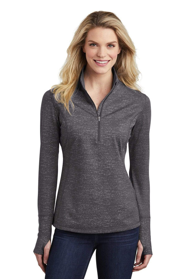Sweatshirts/Fleece Sport-Tek Stretch Women's Half Zip Pullover LST8554023 Sport-Tek