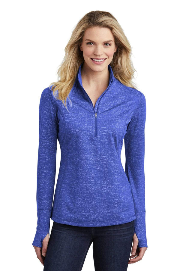 Sweatshirts/Fleece Sport-Tek Stretch Women's Half Zip Pullover LST8554052 Sport-Tek