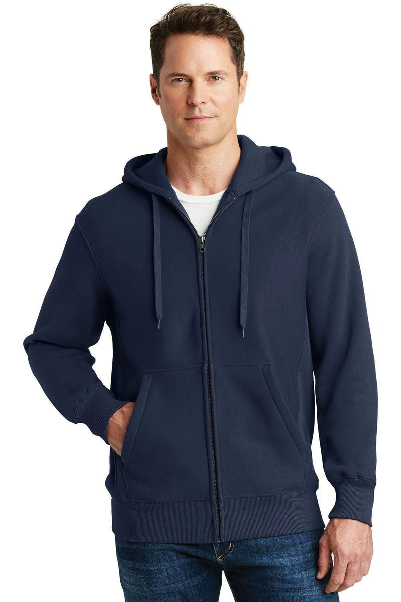 Sweatshirts/Fleece Sport-Tek Super Heavyweight Full-Zip Hooded Sweatshirt.  F282 Sport-Tek