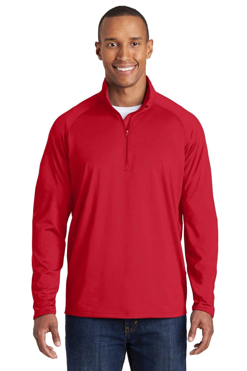 Sweatshirts/Fleece Sport-Tek Tall Stretch Half Zip Pullover TST8508173 Sport-Tek