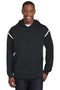 Sweatshirts/Fleece Sport-Tek Tall Tech Fleece  Colorblock  Hooded Sweatshirt. TST246 Sport-Tek