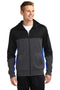 Sweatshirts/Fleece Sport-Tek Tech Fleece  Colorblock Full-Zip Hooded Jacket. ST245 Sport-Tek