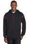 Sweatshirts/Fleece Sport-Tek Tech Fleece  Colorblock Hooded Sweatshirt. F246 Sport-Tek