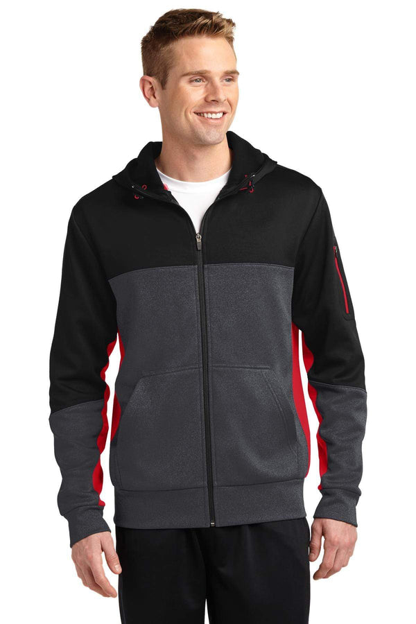 Sweatshirts/Fleece Sport-Tek Tech Hooded Fleece Jacket ST2454642 Sport-Tek