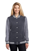 Sweatshirts/Fleece Sport-Tek Women Letterman Jacket LST2707105 Sport-Tek