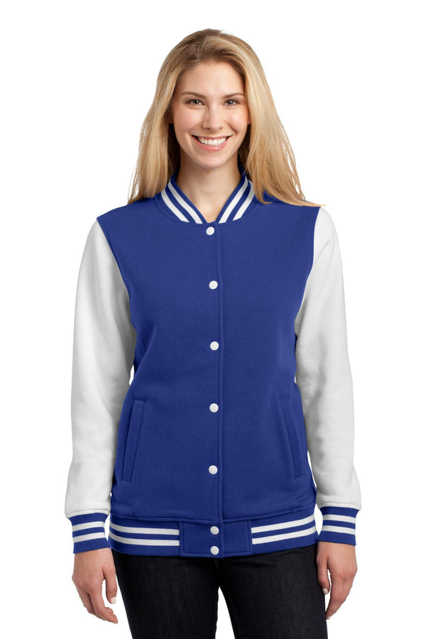 Sweatshirts/Fleece Sport-Tek Women Letterman Jacket LST2707383 Sport-Tek