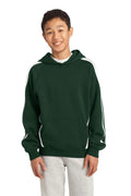 Sweatshirts/Fleece Sport-Tek Youth Sleeve Stripe Pullover Hooded Sweatshirt. YST265 Sport-Tek