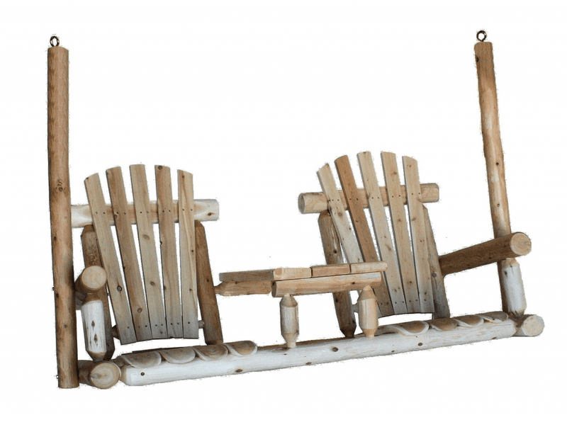 Swings Swing Sets - 71" X 24" X 49" Natural Wood Tete-A-Tete Porch Swing HomeRoots