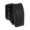 Switches & Accessories Paneltronics DPDT ON/OFF/ON Waterproof Contura Rocker Switch w/LEDs - Black [001-699] Paneltronics
