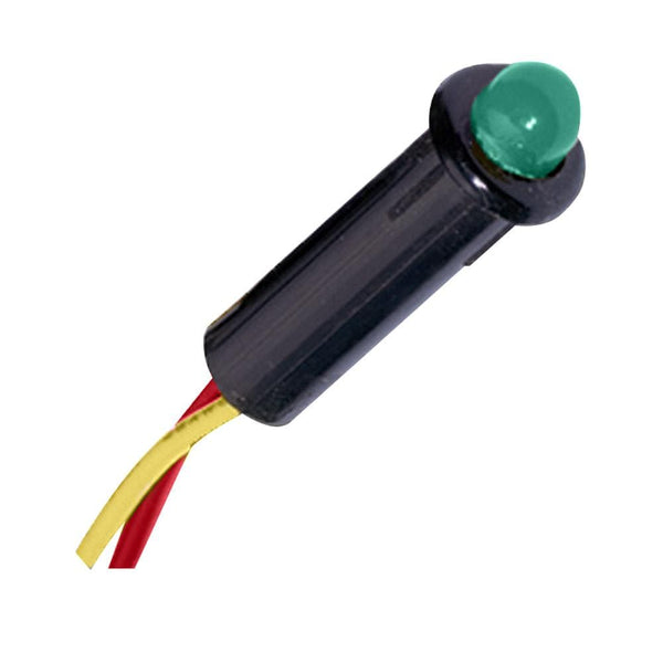 Switches & Accessories Paneltronics LED Indicator Light - Green - 120 VAC - 1/4" [048-016] Paneltronics