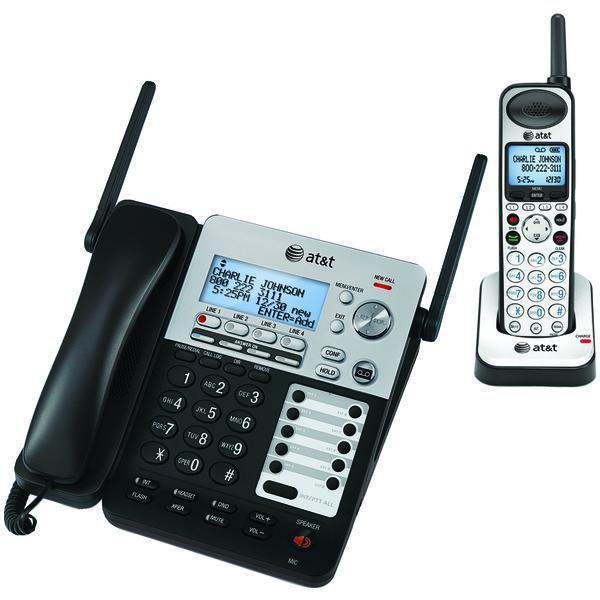 SynJ(R) 4-Line Expandable Business Phone System-Corded Phones-JadeMoghul Inc.