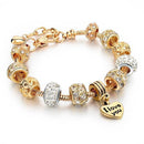 Szelam Luxury Crystal Heart Charm Bracelets & Bangles Gold Bracelets For Women Jewellery Pulseira Feminina Sbr160056-1-JadeMoghul Inc.