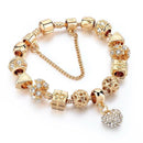 Szelam Luxury Crystal Heart Charm Bracelets & Bangles Gold Bracelets For Women Jewellery Pulseira Feminina Sbr160056-8-JadeMoghul Inc.