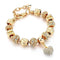 Szelam Luxury Crystal Heart Charm Bracelets & Bangles Gold Bracelets For Women Jewellery Pulseira Feminina Sbr160056-Silver Plated-JadeMoghul Inc.