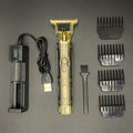 T Hair Clipper Electric hair trimmer Cordless Shaver Trimmer 0mm Men Barber Hair Cutting Machine chargeable timer beard cutter 5 JadeMoghul Inc. 