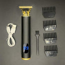 T Hair Clipper Electric hair trimmer Cordless Shaver Trimmer 0mm Men Barber Hair Cutting Machine chargeable timer beard cutter 5 JadeMoghul Inc. 